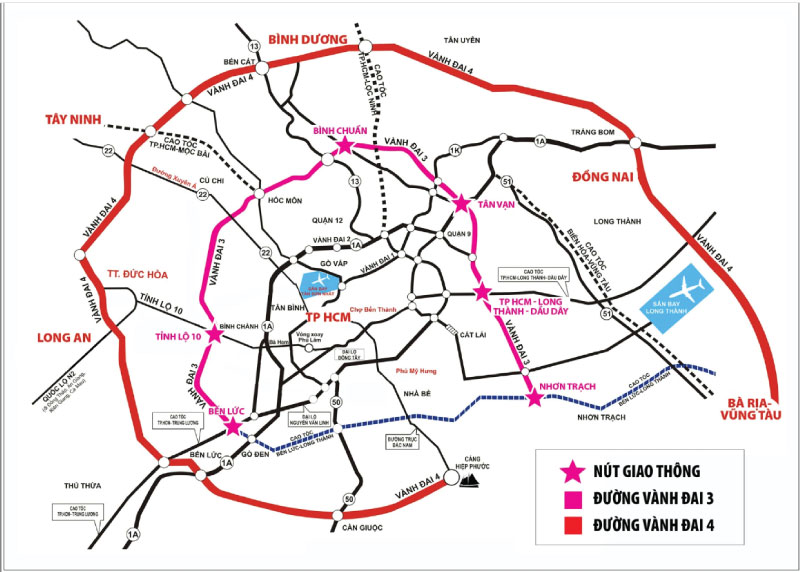 Chi Tiết Bản Đồ Quy Hoạch Vành Đai 3